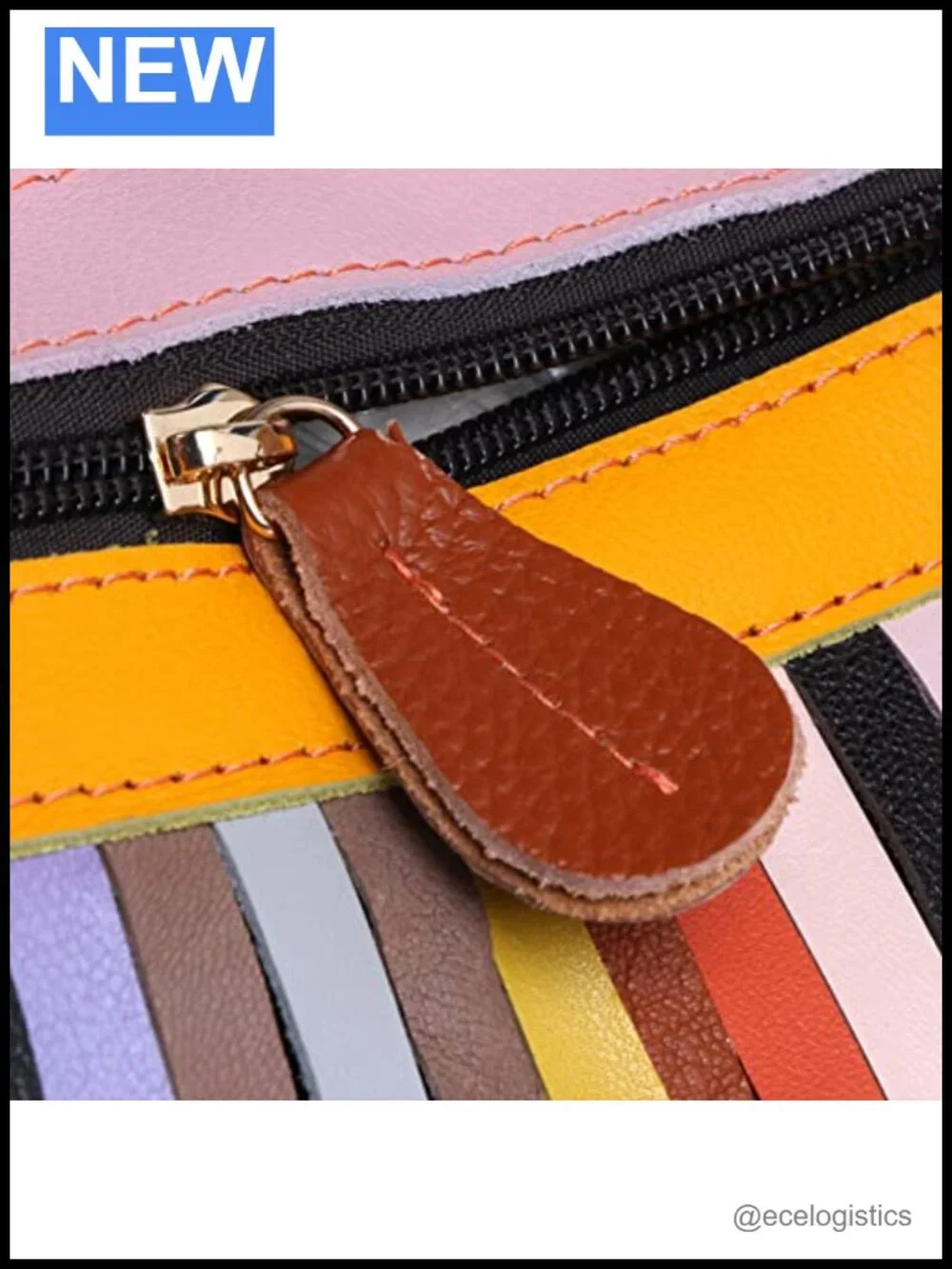Genuine Sheepskin Patchwork Hobo Bag Tassel Shoulder Tote